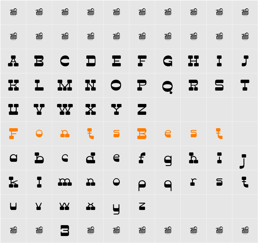 LATHIER Trial Character Map