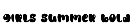 Girls Summer Bold