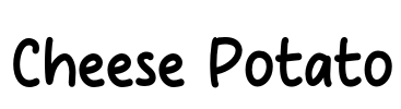 Cheese Potato