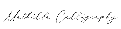 Mathilda Calligraphy