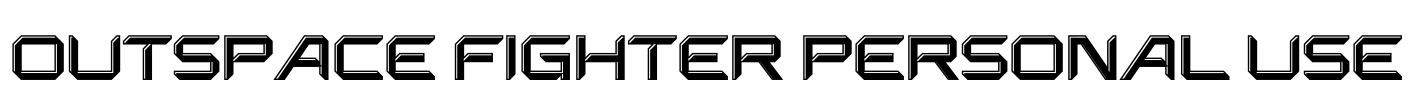 Outspace Fighter Personal Use