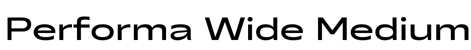 Performa Wide Medium