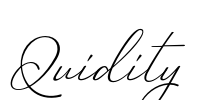 Quidity Font Image