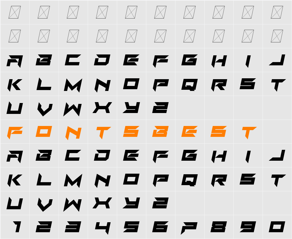 Auto Mode Character Map
