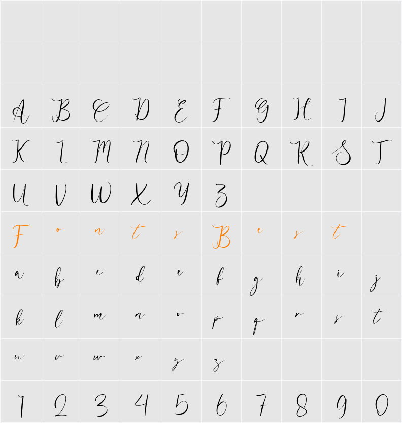 adolide Character Map