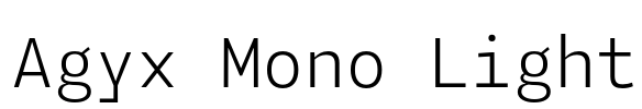 Agyx Mono Light