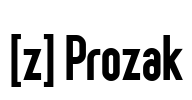 [z] Prozak Font Image