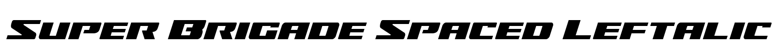 Super Brigade Spaced Leftalic