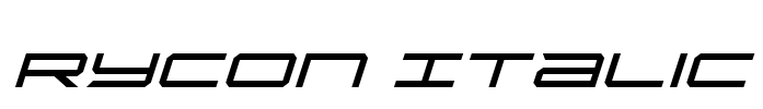 Rycon Italic