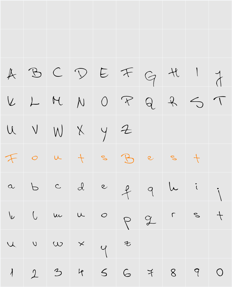 Aspades Character Map