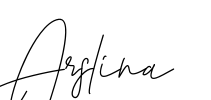 Arslina Font Image