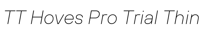 TT Hoves Pro Trial Thin