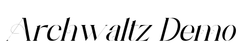 Archwaltz Demo