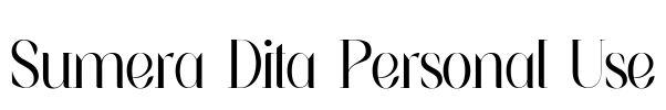 Sumera Dita Personal Use