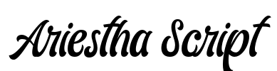 Ariestha Script Font Image