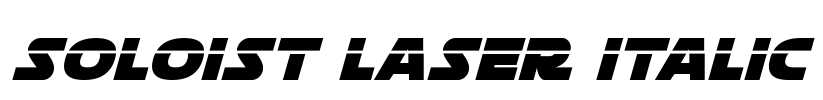 Soloist Laser Italic