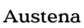 Austena Font Image