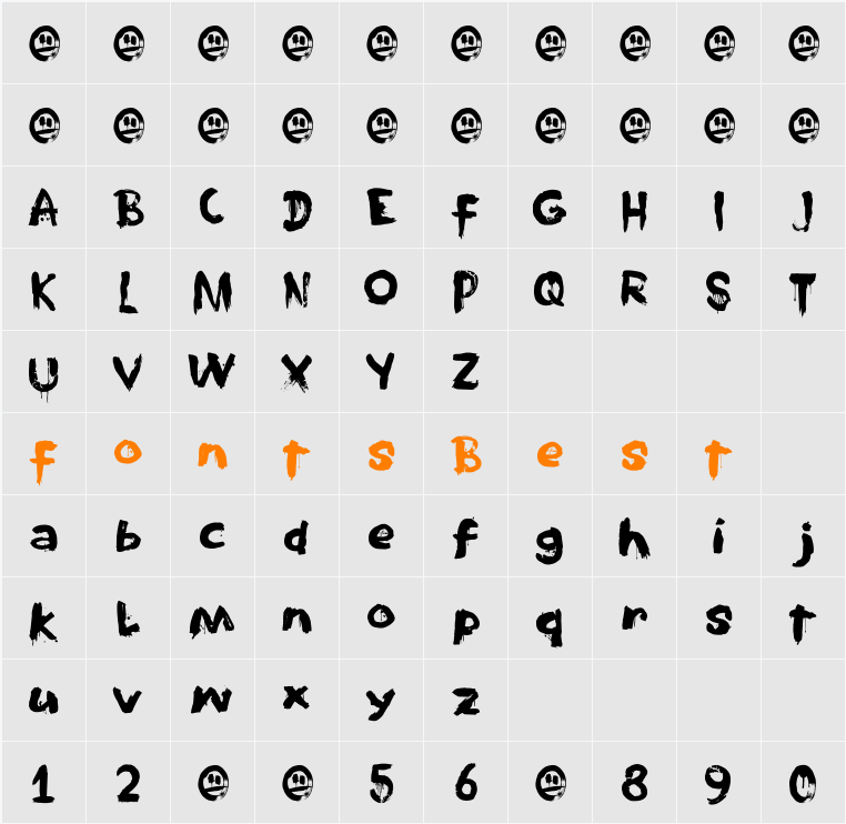 Nightbird 2024 DEMO Character Map