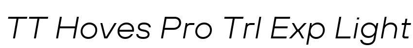 TT Hoves Pro Trl Exp Light