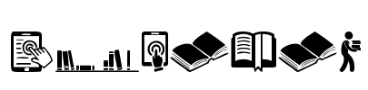 Library Font Image