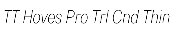TT Hoves Pro Trl Cnd Thin