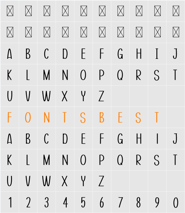 Interior Finishing Character Map