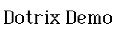 Dotrix Demo