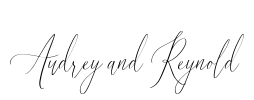 Audrey and Reynold