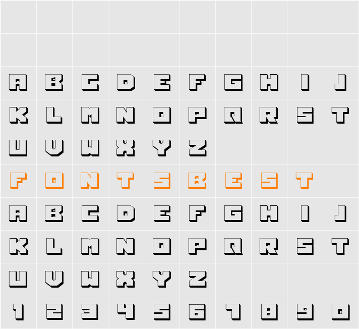 Ausweis Hollow Character Map