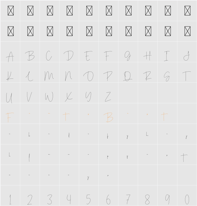 Jupiter Photograph Character Map