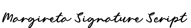 Margireta Signature Script