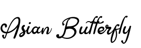 Asian Butterfly