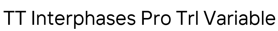 TT Interphases Pro Trl Variable