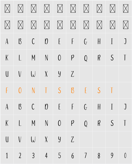 Love Easter Character Map
