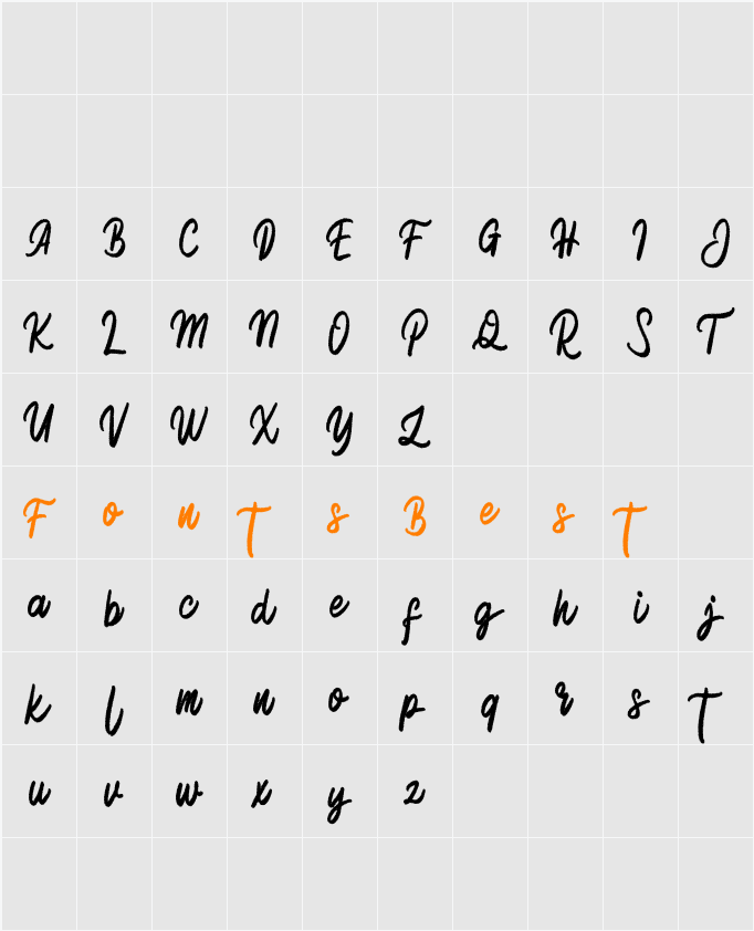 Autikec FREE Character Map