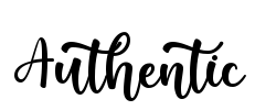 Authentic