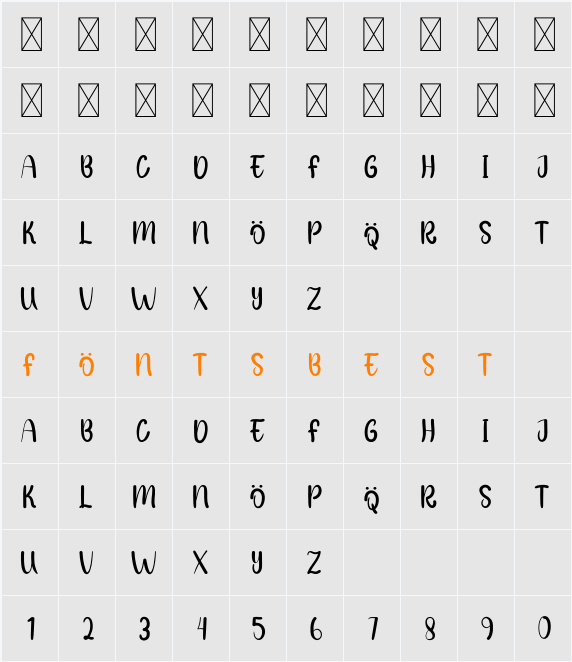 Cute Picnic Character Map