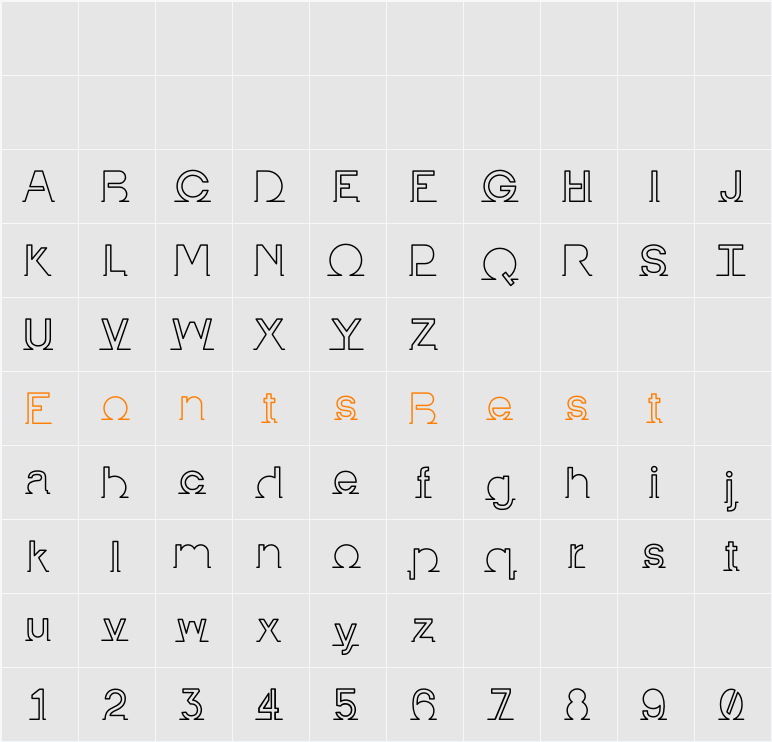 I am online with u Personal Use Only Line Character Map