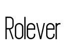 Rolever Font Image