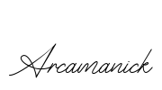 Arcamanick Font Image