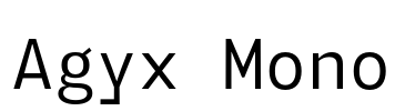 Agyx Mono