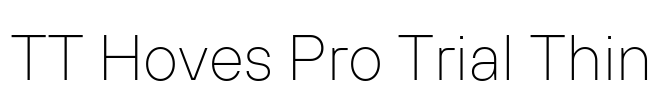 TT Hoves Pro Trial Thin