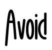 Avoid Font Image