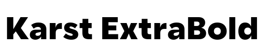 Karst ExtraBold
