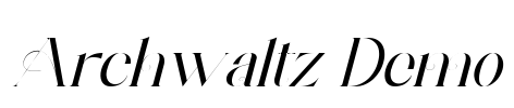 Archwaltz Demo