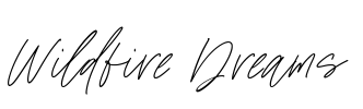 Wildfire Dreams Font Image
