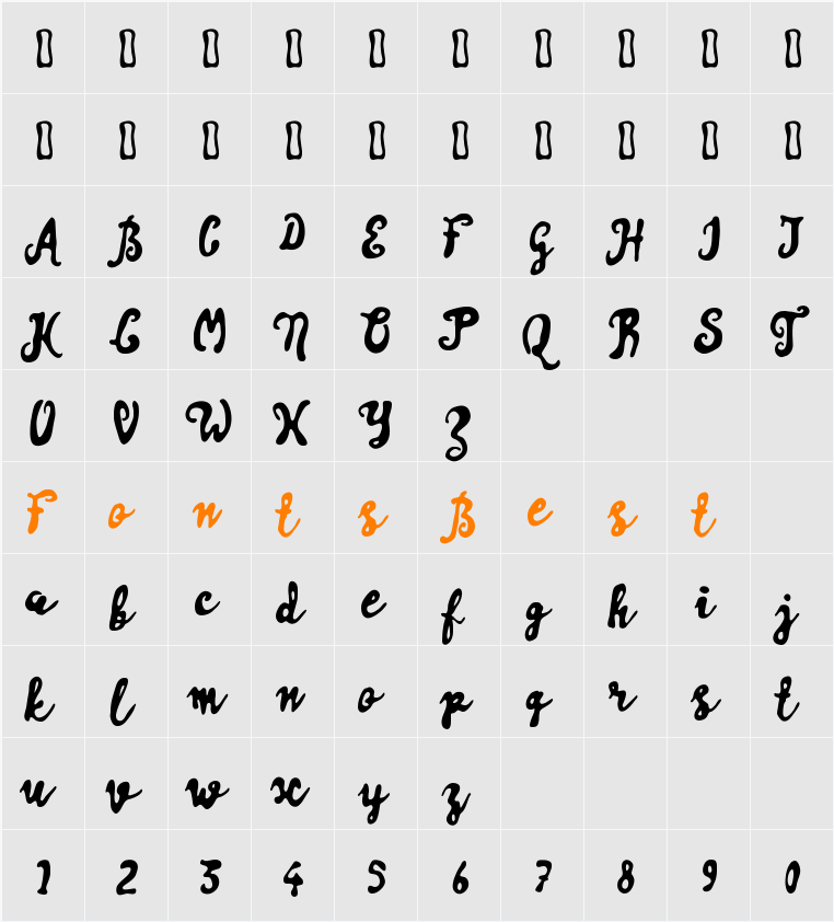 Artisoya Two Character Map