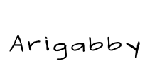 Arigabby Font Image
