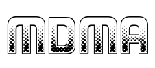 MDMA Font Image