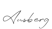 Ausberg Font Image